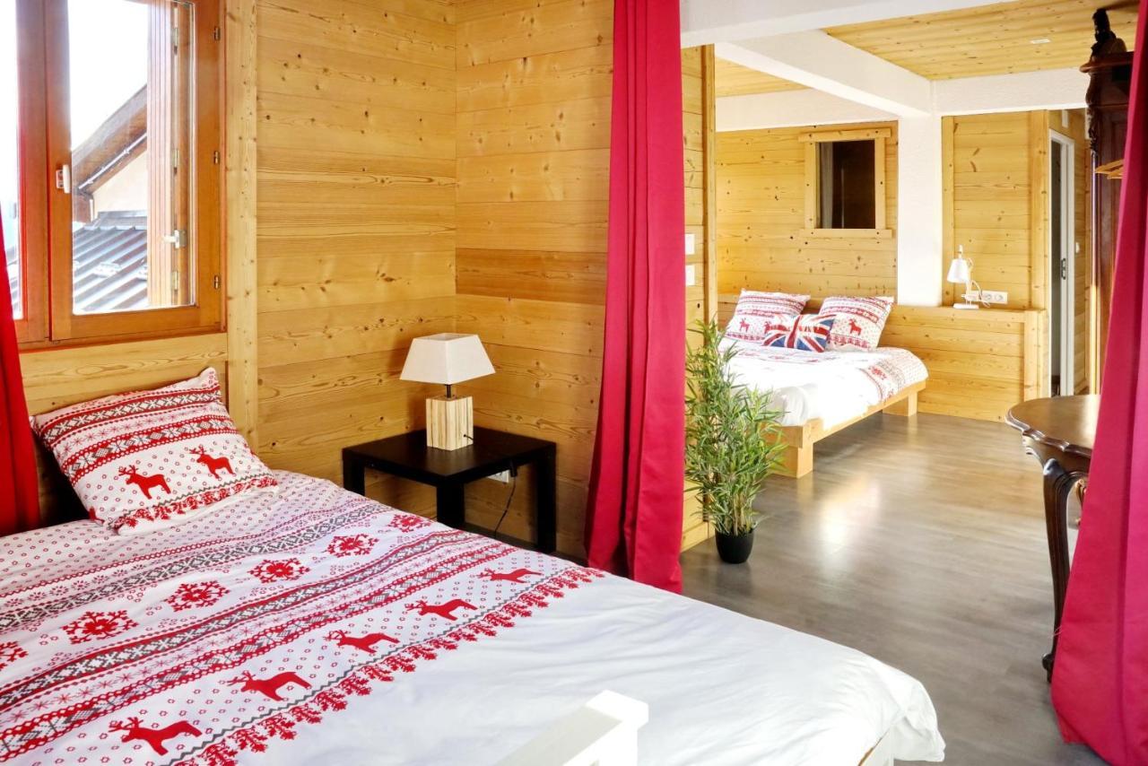 Chalet Hotel La Tuviere Bike Inn Сен-Жан-дьо-Мориен Екстериор снимка