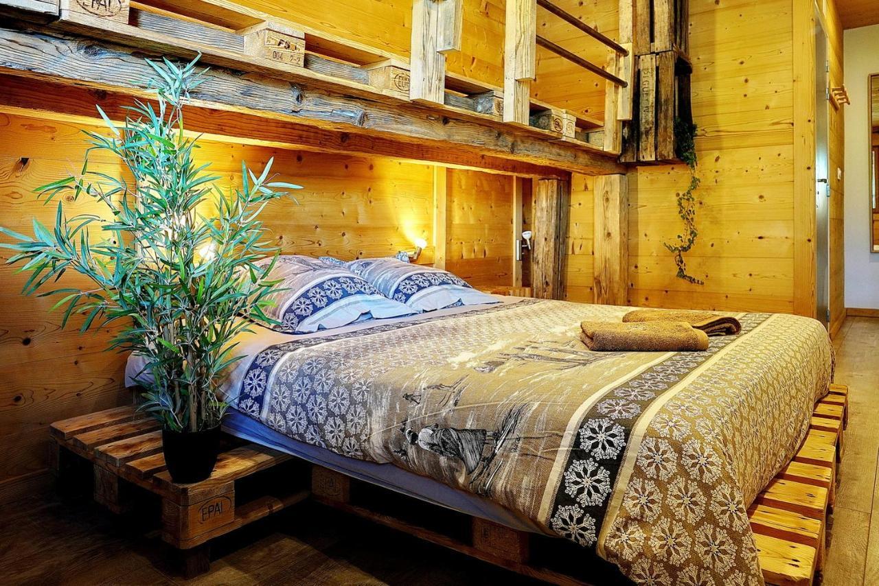 Chalet Hotel La Tuviere Bike Inn Сен-Жан-дьо-Мориен Екстериор снимка