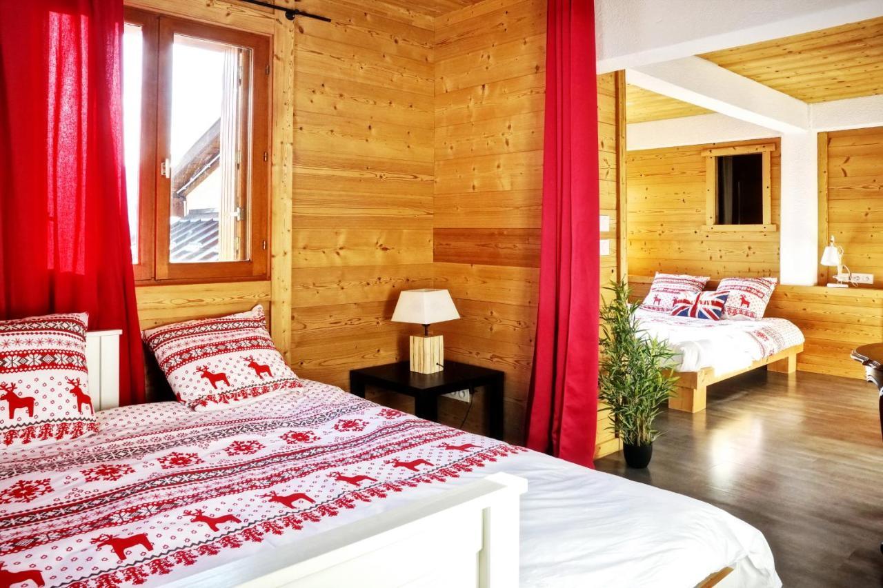 Chalet Hotel La Tuviere Bike Inn Сен-Жан-дьо-Мориен Екстериор снимка
